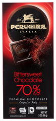 PERUGINA: Bittersweet Chocolate 70% Cacao Bar, 3.03 oz