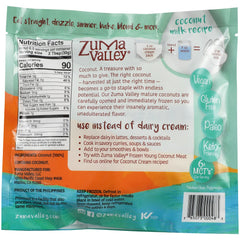 ZUMA VALLEY: Frozen Coconut Cream, 9 oz