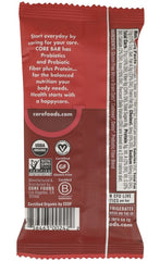 CORE FOODS: Dark Chocolate Cherry Bar, 2 oz