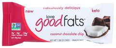 LOVE GOOD FATS: Coconut Chocolate Chip Bar, 1.38 oz