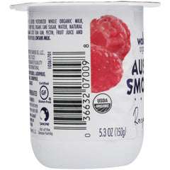 WALLABY: Aussie Smooth Whole Milk Raspberry Yogurt, 5.30 oz