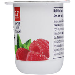 WALLABY: Aussie Smooth Whole Milk Raspberry Yogurt, 5.30 oz