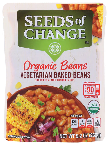 SEEDS OF CHANGE: Organic Beans Vegetarian Baked Beans, 9.20 oz