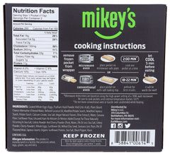 MIKEYS: Egg, Cheese and Ham Breakfast Pockets, 8 oz
