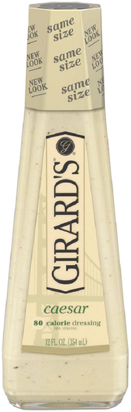 GIRARD'S: Caesar 80 Calorie Dressing, 12 oz