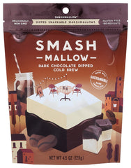 SMASHMALLOW: Dark Chocolate Dipped Cold Brew Marshmallow 4.50 oz