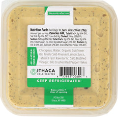 ITHACA COLD CRAFTED: Fresh Lemon Dill Hummus, 10 oz