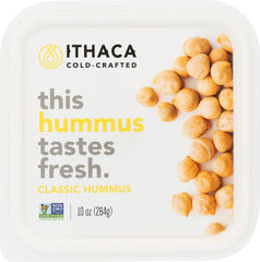 ITHACA COLD CRAFTED: Classic Hummus, 10 oz
