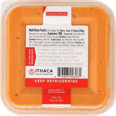 ITHACA COLD CRAFTED: Roasted Red Pepper Hummus, 10 oz