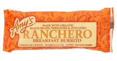 AMYS: Ranchero Breakfast Burrito, 6 oz