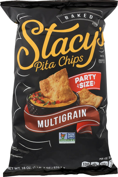 STACY'S: Multigrain Pita Chips Party Size, 18 oz