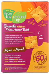 FROM THE GROUND UP: Butternut Squash Parmesan Crackers, 4 oz