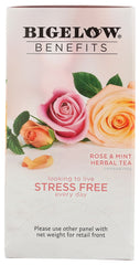 BIGELOW: Rose & Mint Herbal Tea, 1.15 oz