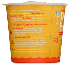 LOTUS FOODS: Hot & Sour Rice Ramen Noodle Soup, 1.98 oz