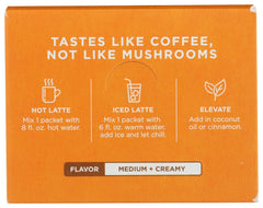 FOUR SIGMATIC: Coffee Latte Mix with Lion's Mane, 2.12 oz