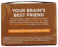 FOUR SIGMATIC: Coffee Latte Mix with Lion's Mane, 2.12 oz