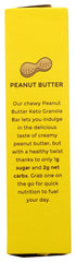 MUNK PACK: Peanut Butter Keto Granola Bar 4 Pack, 4.51 oz