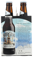 VIRGIL'S: Zero Sugar Root Beer 4 Pack, 48 fo