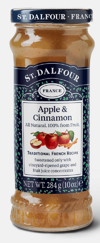 ST. DALFOUR: Apple and Cinnamon Fruit Spreads, 10 oz