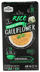 VEGGIECRAFT: Original Cauliflower Rice, 7.50 oz