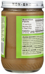 ONCE AGAIN: Creamy Sunflower Hemp Butter with Hemp Oil, 16 oz