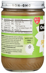 ONCE AGAIN: Creamy Sunflower Hemp Butter with Hemp Oil, 16 oz