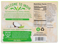 DEEP INDIAN KITCHEN: Cauliflower Korma, 10 oz