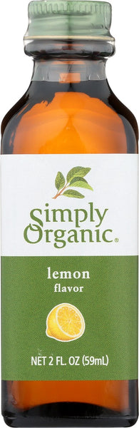 SIMPLY ORGANIC: Lemon Flavor, 2 oz