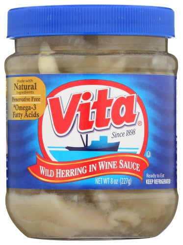 VITA: Wild Herring in Wine Sauce, 8 oz