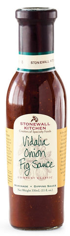 STONEWALL KITCHEN: Vidalia Onion Fig Sauce, 11 oz