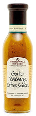 STONEWALL KITCHEN: Garlic Rosemary Citrus Sauce, 11 oz