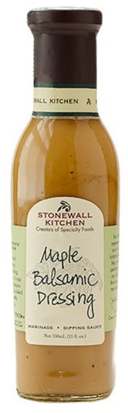 STONEWALL KITCHEN: Maple Balsamic Dressing, 11 oz