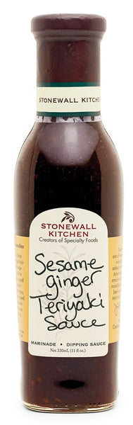 STONEWALL KITCHEN: Sesame Ginger Teriyaki Sauce, 11 oz