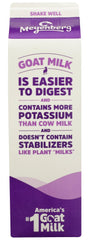 MEYENBERG: Ultra Pasteurized Whole Goat Milk, 32 oz