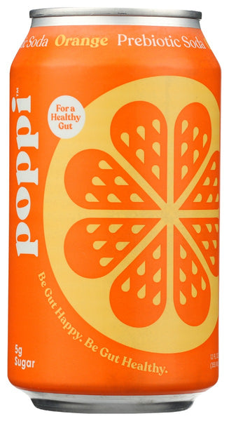 POPPI: Drink Prebiotic Orange, 12 fo
