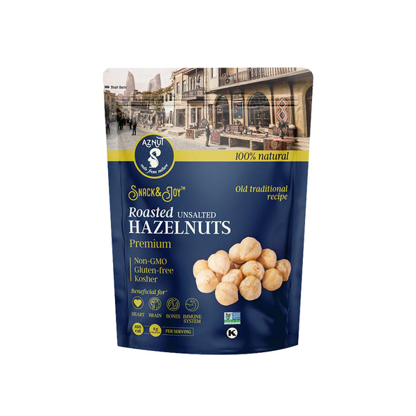 AZNUT: Hazelnuts Roasted, 6 oz