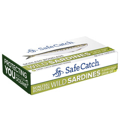 SAFECATCH: Sardine Wild Blsl In Evoo, 4.4 oz