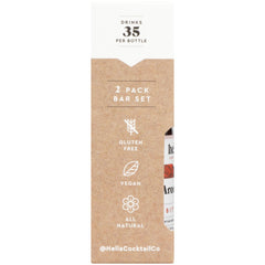 HELLA COCKTAIL: Bitters Pck Orng & Aromtc, 3.4 fo