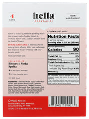 HELLA COCKTAIL: Bitters Sprtz Aromatc 4Pk, 48 fo