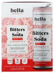 HELLA COCKTAIL: Bitters Sprtz Aromatc 4Pk, 48 fo