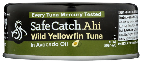 SAFECATCH: Tuna Yellowfin Avocd Oil, 5 oz