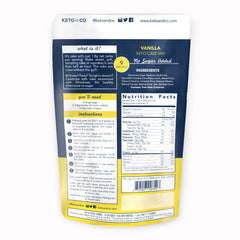 KETO & CO: Mix Cake Vanilla, 8.7 oz