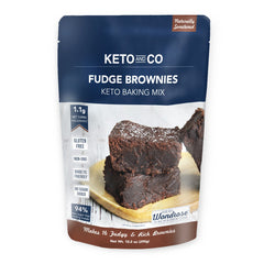 KETO & CO: Mix Fudge Brownie, 10.2 oz