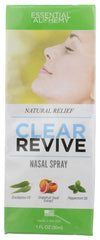 CLEAR REVIVE: Nasal Spray Adult, 1 oz