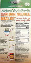 NORITA: Meal Kit Noodle Dan Dan, 7.1 oz