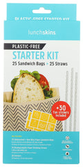 LUNCHSKINS: Starter Kit Plastic Free, 1 bx