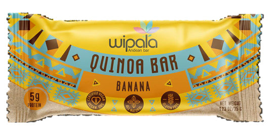 WIPALA: Bar Bnana Quinoa Andean, 1.23 oz