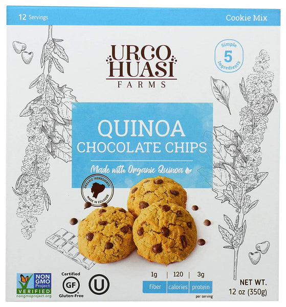 URCOHUASI FARMS: Cookies Quinoa Choc Chip, 12 oz