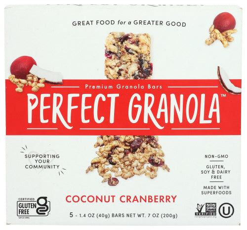 THE PERFECT GRANOLA: Granola Ccnut Cranberry, 7 oz