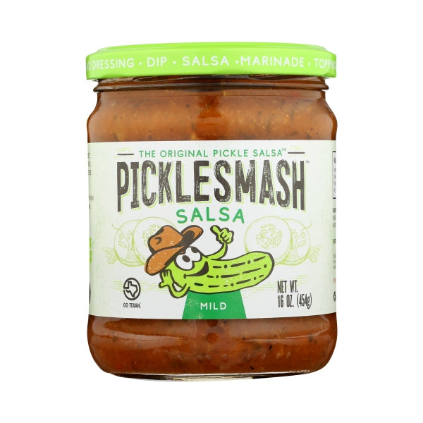 PICKLESMASH: Salsa Mild, 16 oz